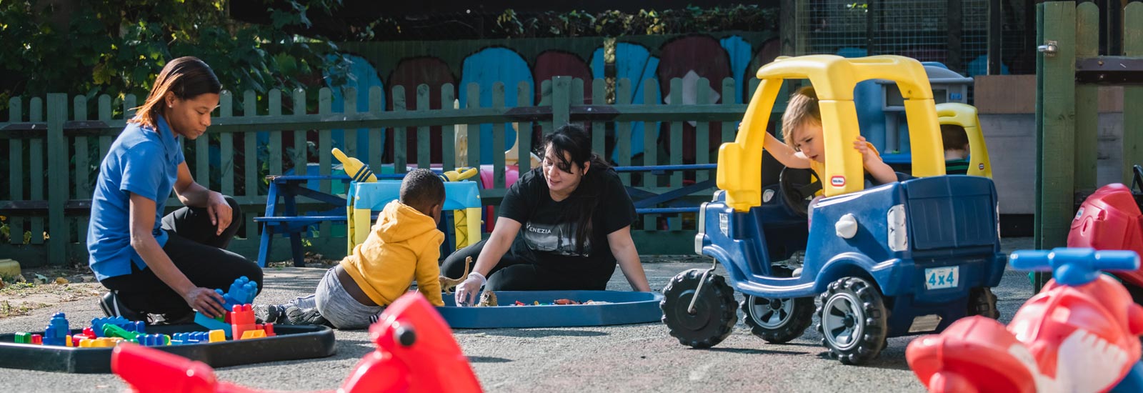 Our excellent nursery facilities at Little Cedars, Streatham. Our excellent nursery facilities at Little Cedars, Streatham.