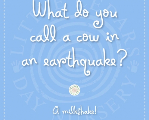 What do you call a cow in an earthquake? What do you call a cow in an earthquake?