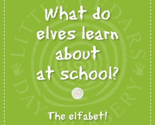 What do elves learn about at school? What do elves learn about at school?