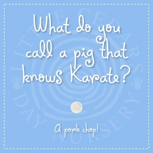 What do you call a pig that knows Karate?