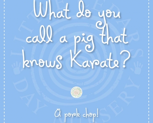 karate-pig-joke What do you call a pig that knows Karate?