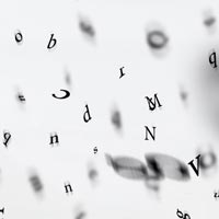 Symptoms of dyslexia can include blurred, jumbled or even moving letters when reading