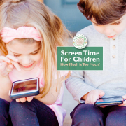 Screen time for children - how much is too much?