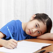 Writing is likely to be very slow and can be exhausting for those affected