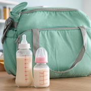 Parents can bring their preferred infant milk to nursery in a cool bag. No need to make it up, though.