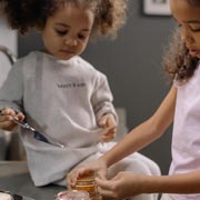 Supervising adults must ensure that all sharp objects are well out of reach of little hands.