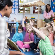 Good Ofsted-registered nurseries/pre-schools like Little Cedars give under-fives a full early years education.