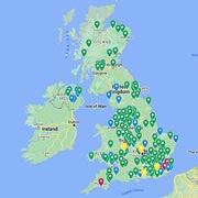 Interactive map of UK Baby Banks