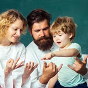 Parents can encourage toddlers to count objects such as their own fingers and toes, toys, blocks etc.