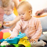 Free childcare will soon be available for eligible children aged from just 9 months. Free childcare will soon be available for eligible children aged from just 9 months.