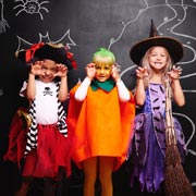 Children love getting into the spirit of Halloween!
