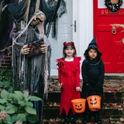 Children will absolutely love tricking-or-treating and it's sure to result in much giggling and laughter!
