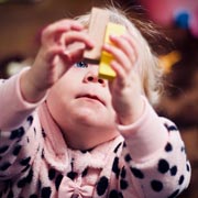 Children will naturally hone both fine and gross motor skills during play.