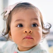 Genetics also play a part in the colour of eyes.