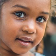 Worldwide, brown eyes are the most common colour in infancy.