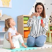 Don't forget to make potty training fun!