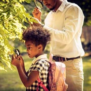 Whether it's birds, bees, insects, minibeasts, butterflies, or mammals, there are always creatures for children to discover if they know where to look.