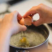 It's best to use eggs stamped with the Red Lion (British Lion Mark).
