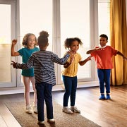 Musical statues and musical chairs are classic games that never fail to bring laughter and excitement to a rainy day.