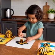 Bee art can be taken a step further by extending the creativity to 3D models and shapes.