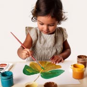 Another creative activity involving leaves is simply to represent them in pencil, paint, or other media.