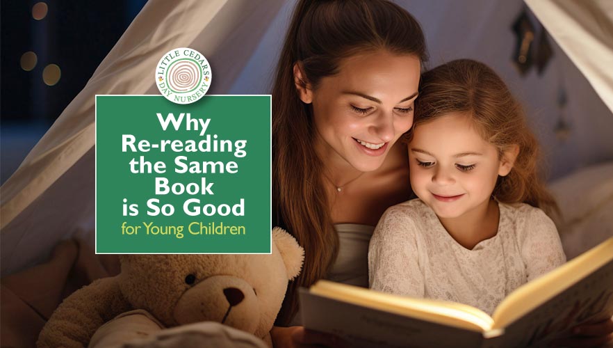 Why Re-reading the Same Book is So Good for Young Children