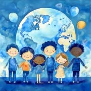 World Children's Day promotes children’s rights everywhere: the right to play and learn, the right to be cared for, and the right to express their thoughts and feelings.