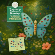 Transform Children's Drawings in Minutes with Artificial Intelligence