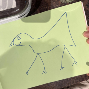 Elaine's weird creature drawing Elaine's weird creature drawing