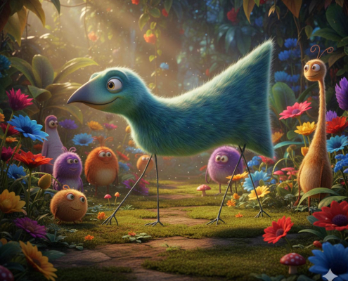 Elaine's weird creature - Gemini transformation